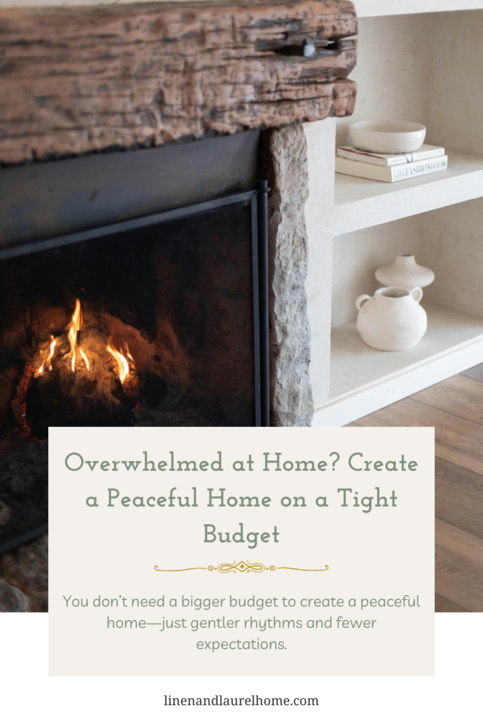 soft neutral home interior with morning light and minimal clutter