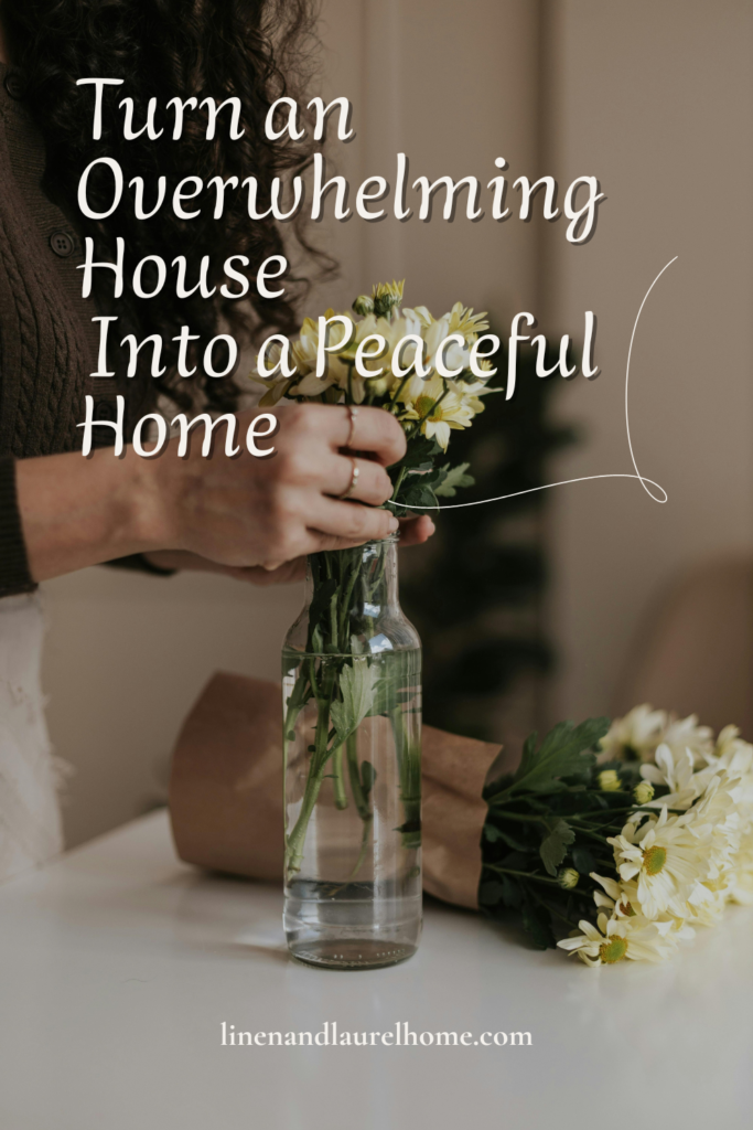 Clean and peaceful living room after completing a simple weekly home reset routine.