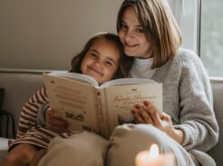 homeschool morning rhythm with children gathered around a simple breakfast table in a calm home